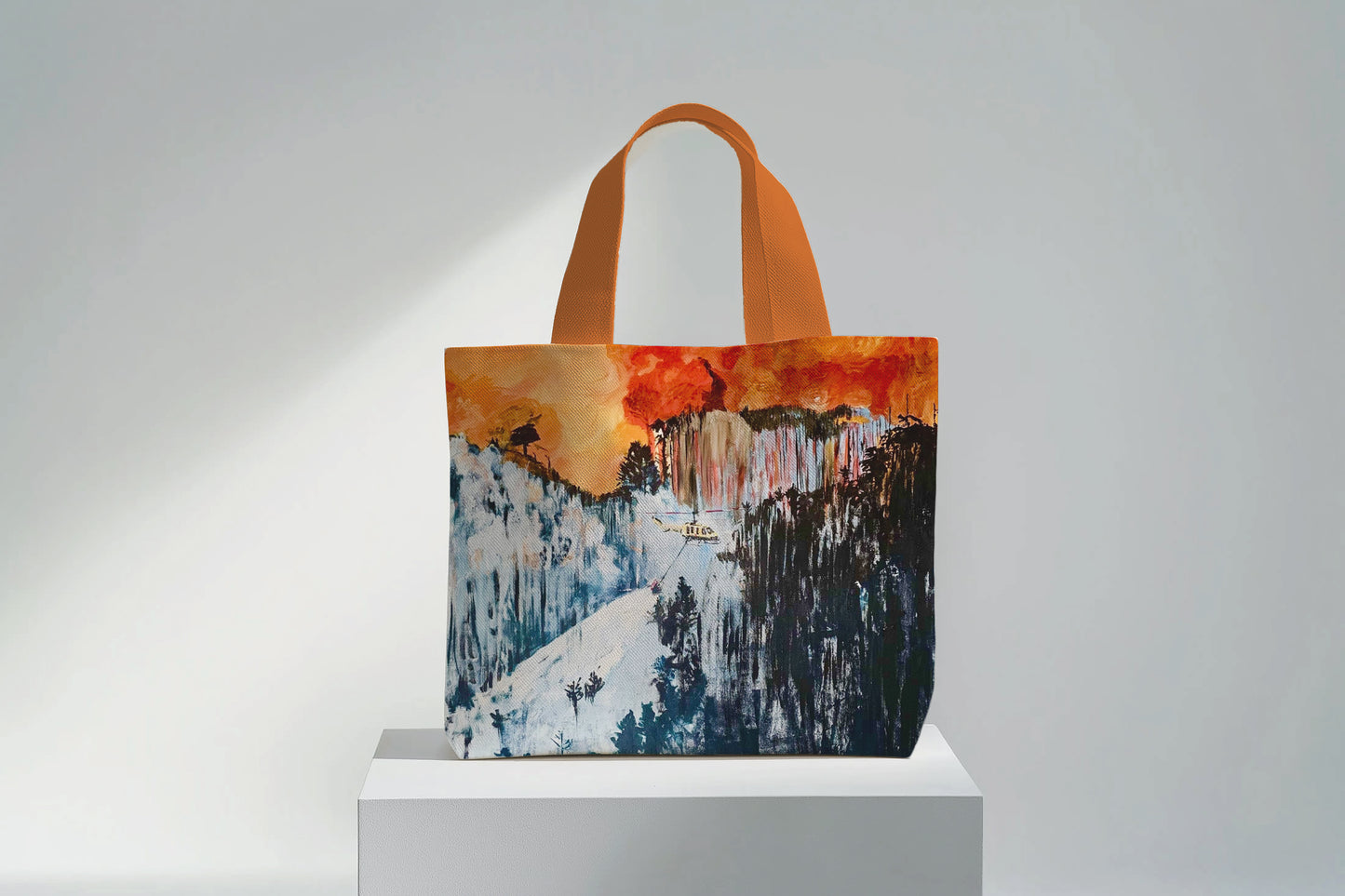 Cape Ablaze - Velvet Tote Bag