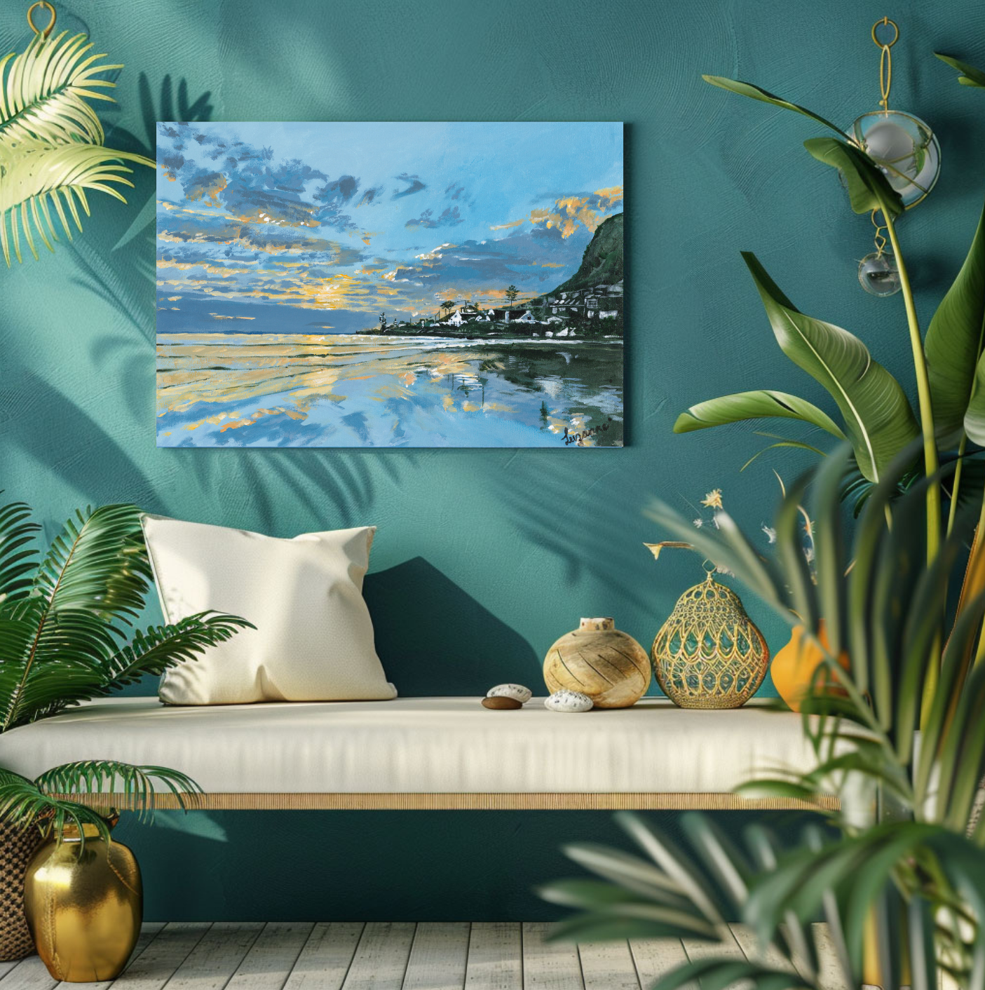 Diva Sunrise - Canvas Print