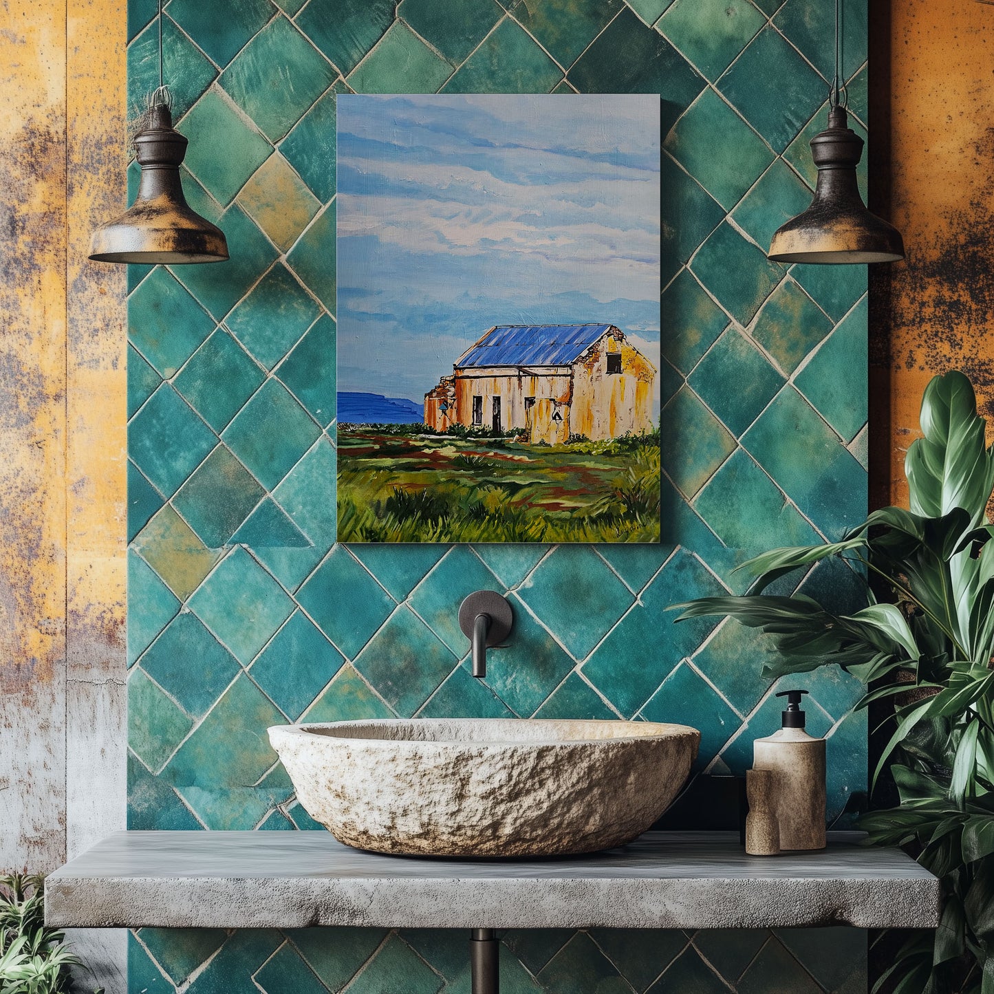 Abandoned in Baviaans - Canvas Print