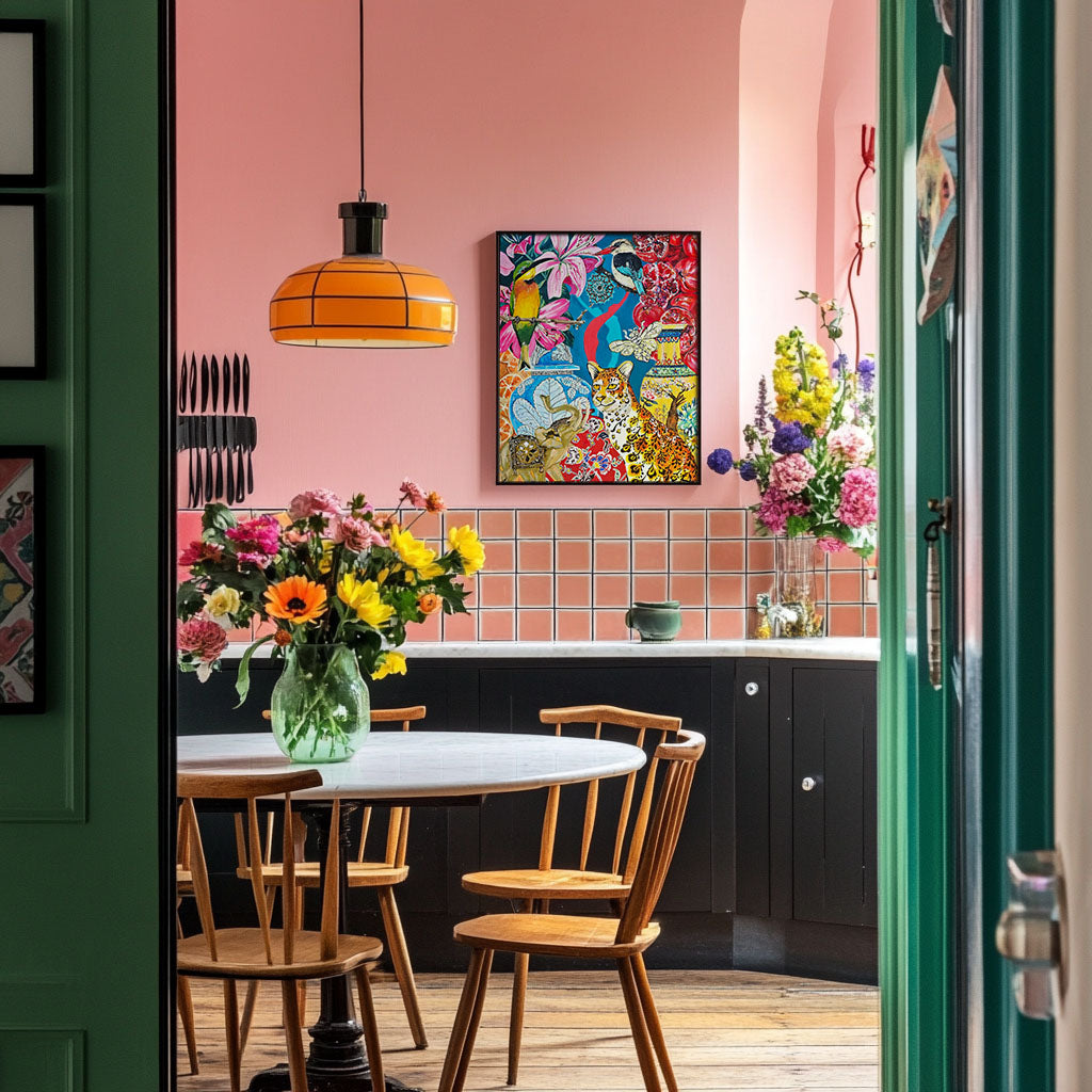 Cat And The King - Canvas Print