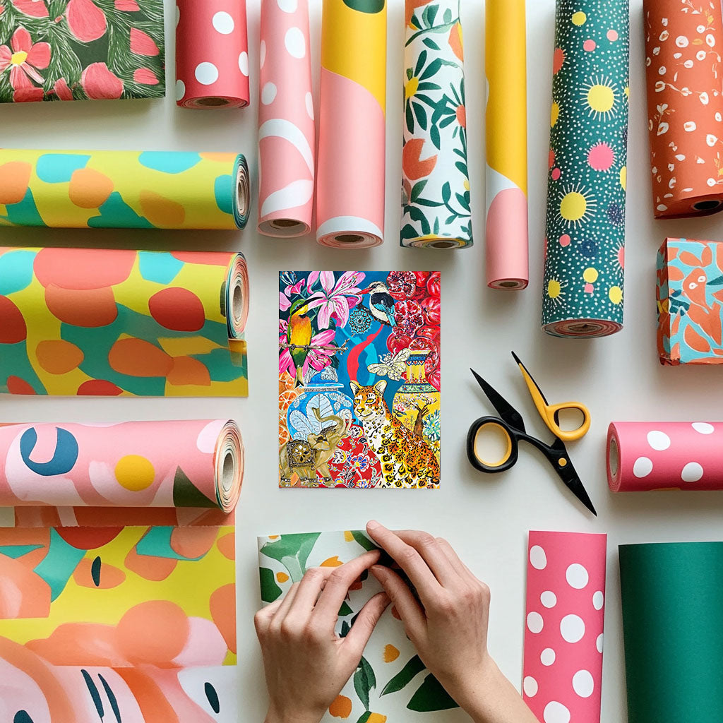 Cat And The King - A6 Card