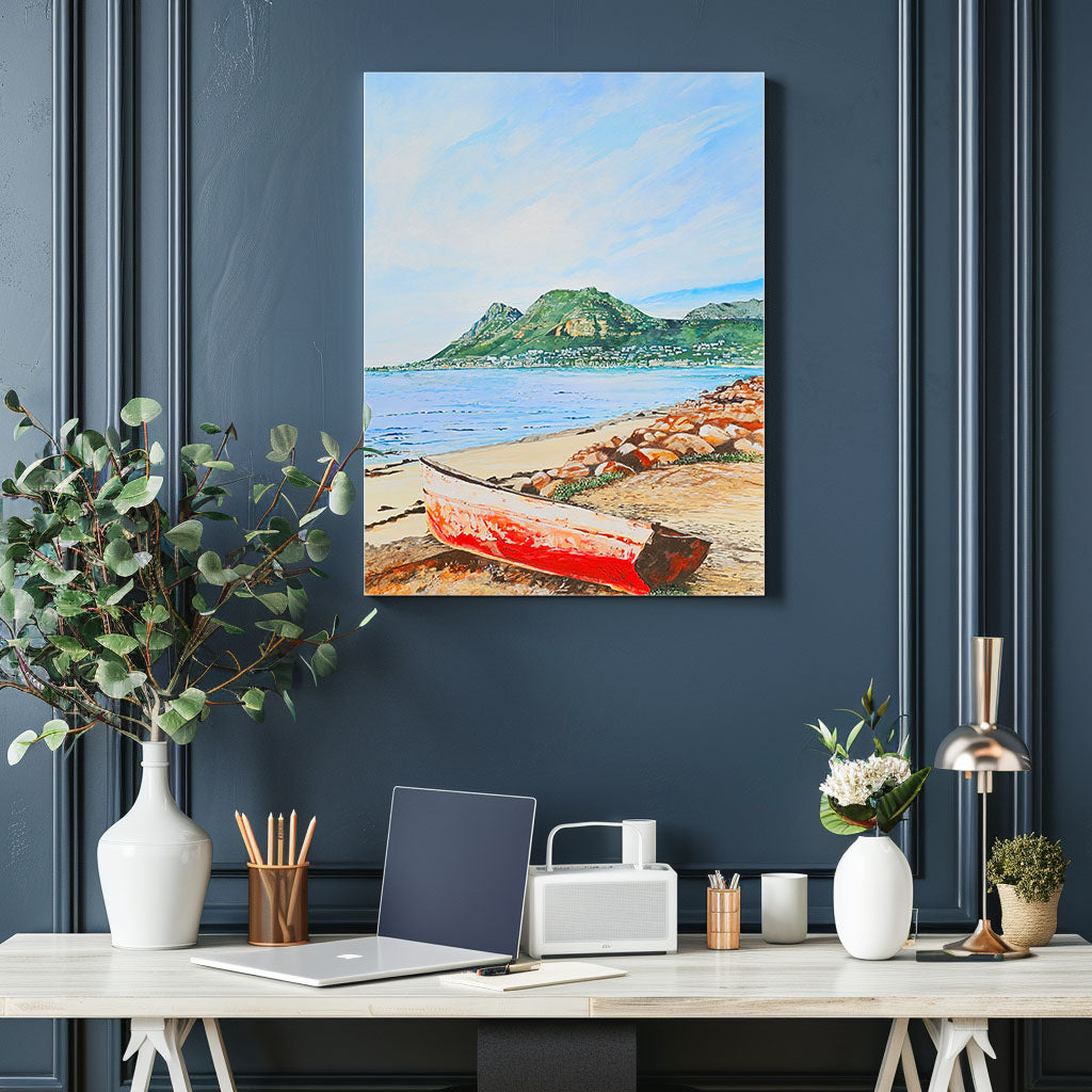 View Of Simons Town - Canvas Print