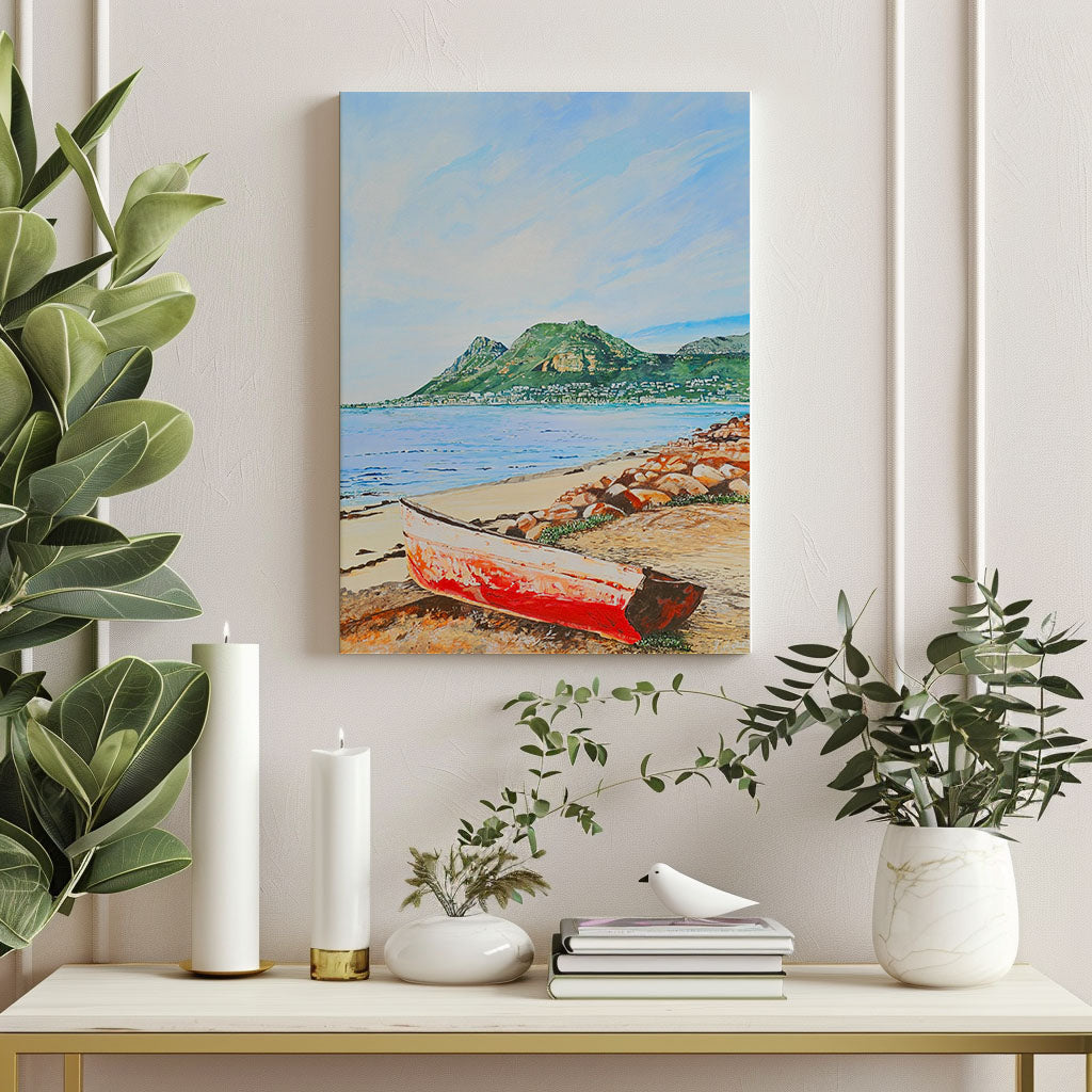 View Of Simons Town - Canvas Print