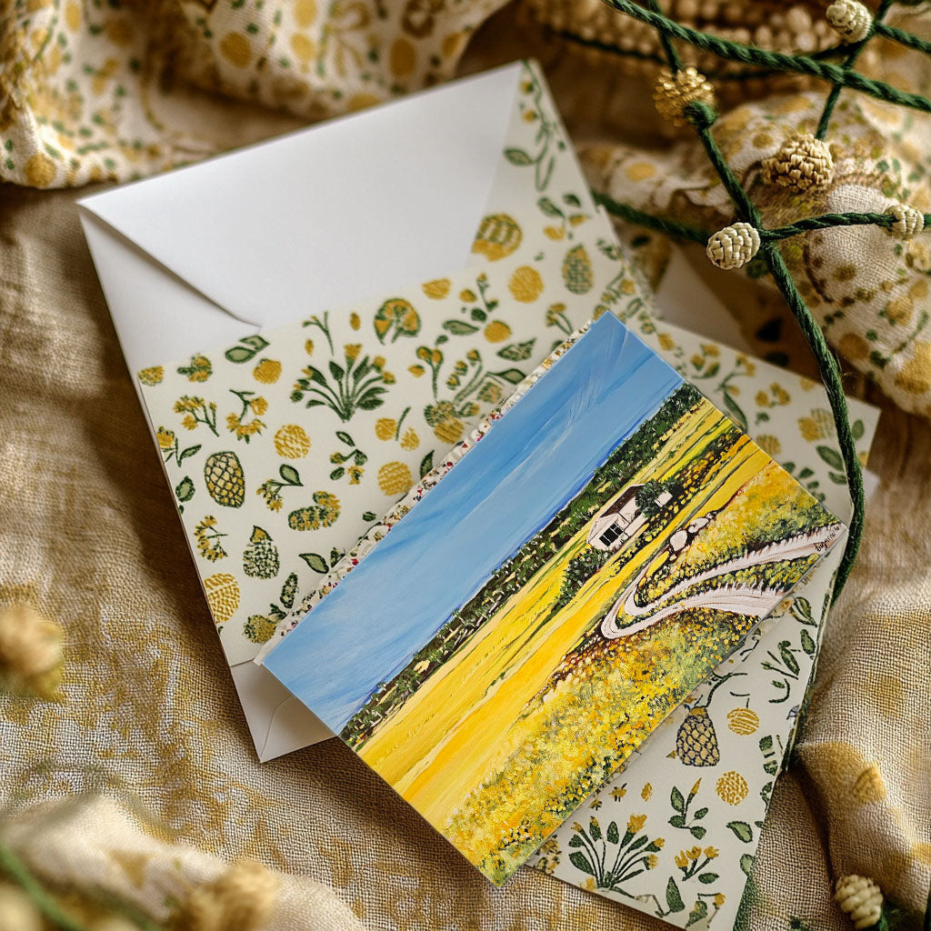 Somewhere On The West Coast  - A6 Card