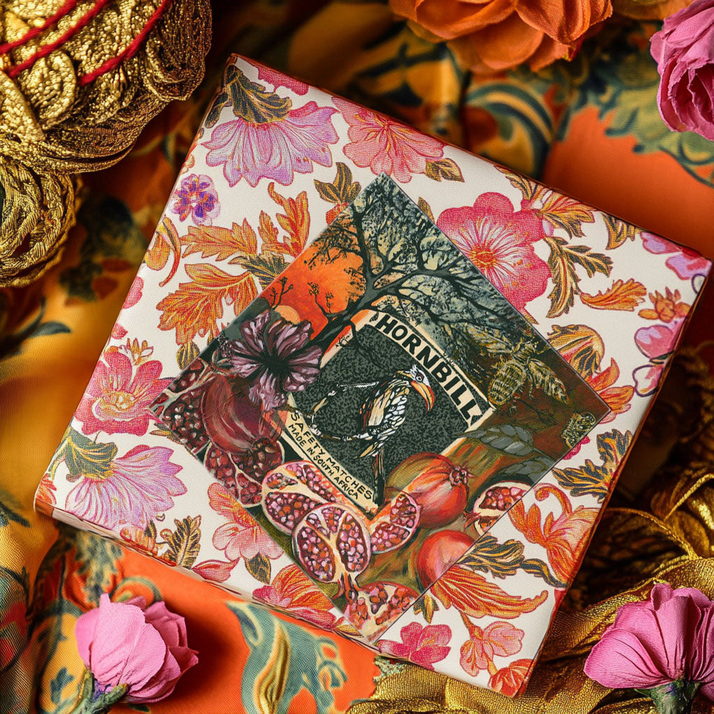 Safety Matches Hornbill - Card