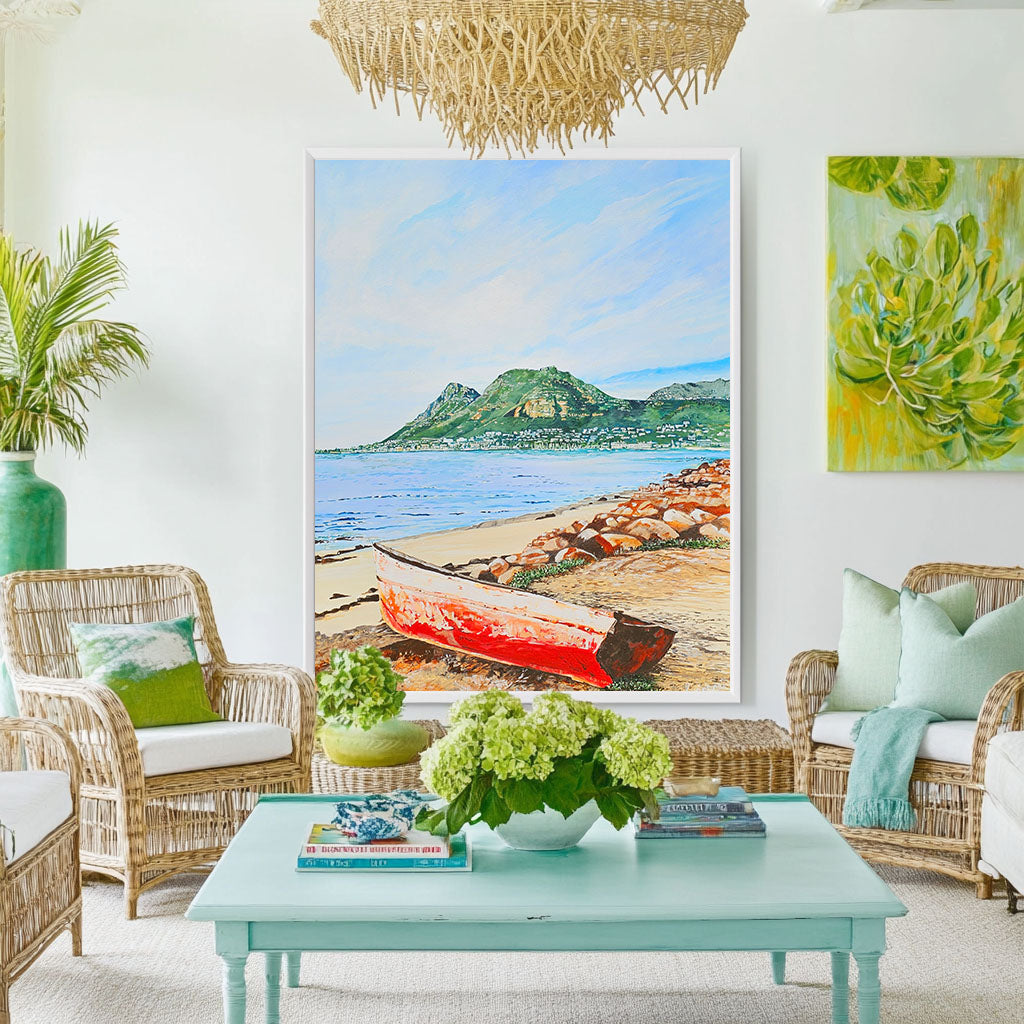 View of Simons Town- 6mm MDF Board