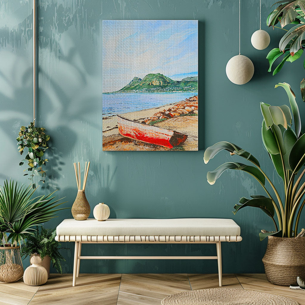 View Of Simons Town - Canvas Print