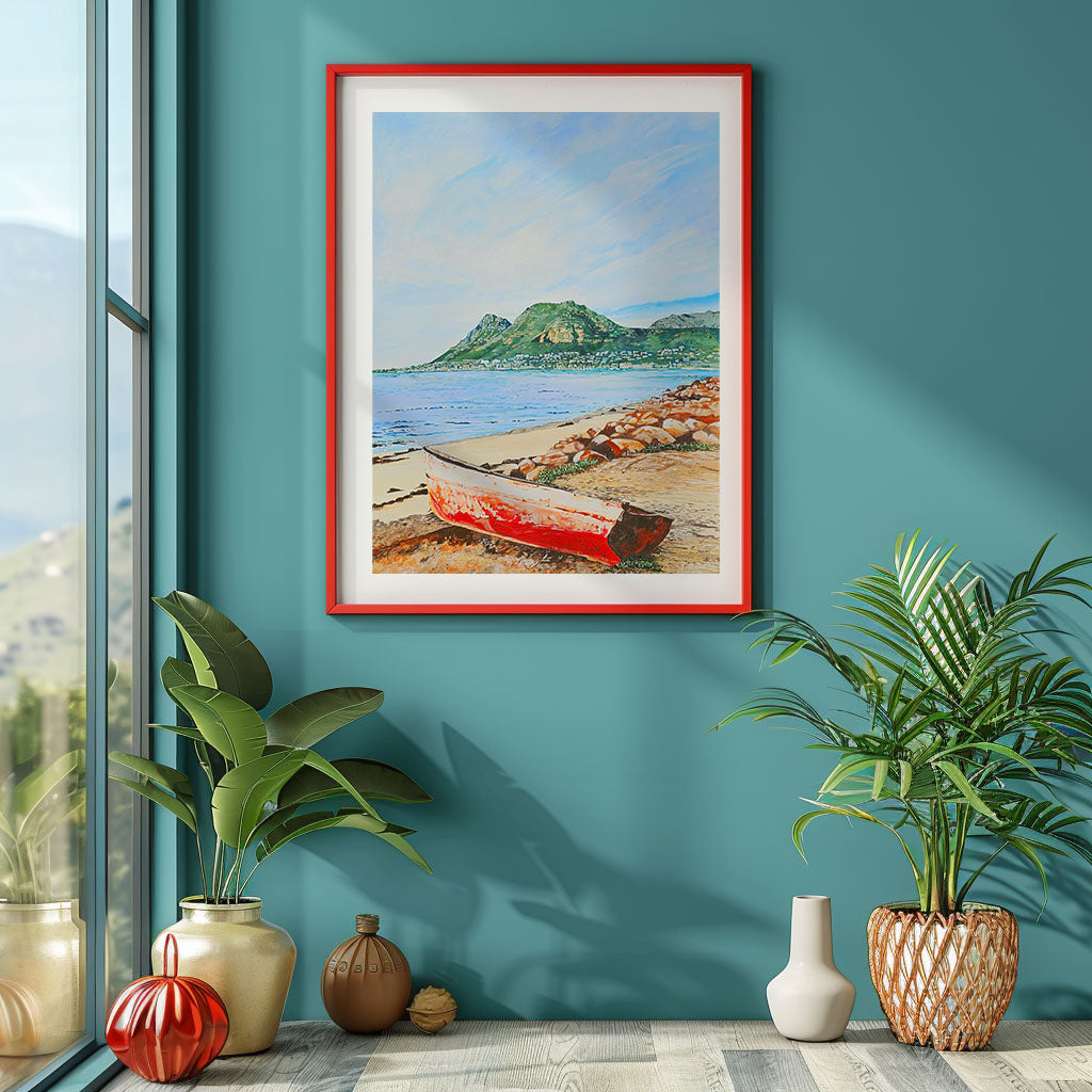 View of Simons Town- 6mm MDF Board