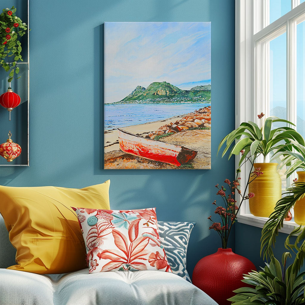 View Of Simons Town - Canvas Print