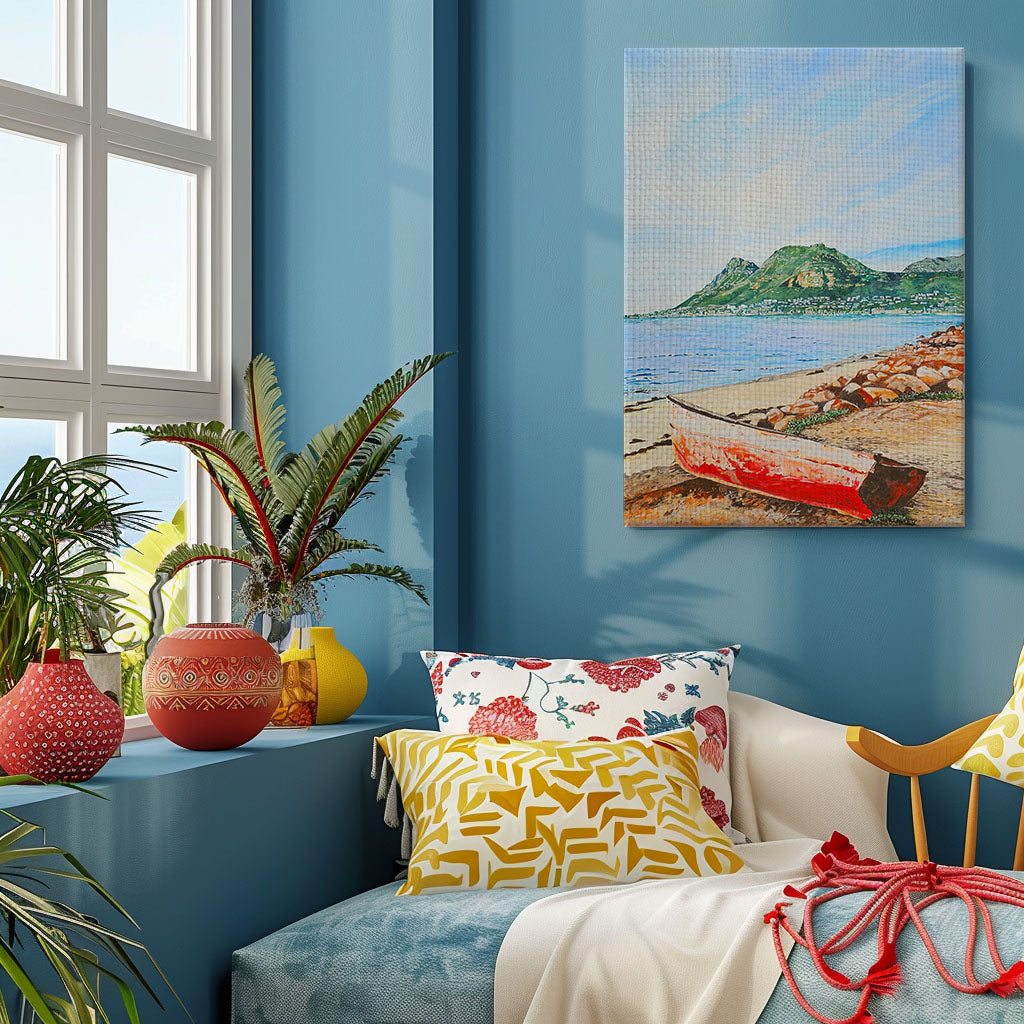 View Of Simons Town - Canvas Print