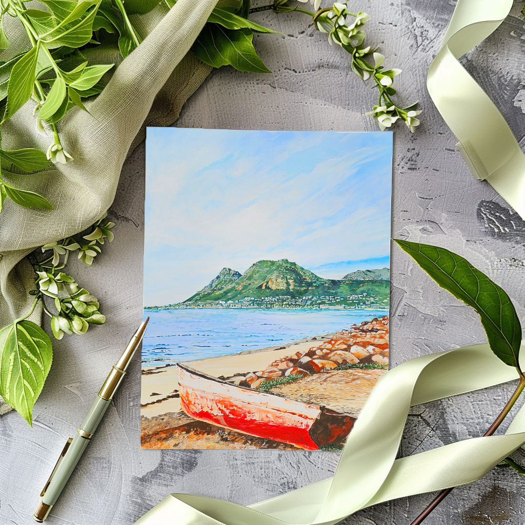 View of Simons Town - A6 Card