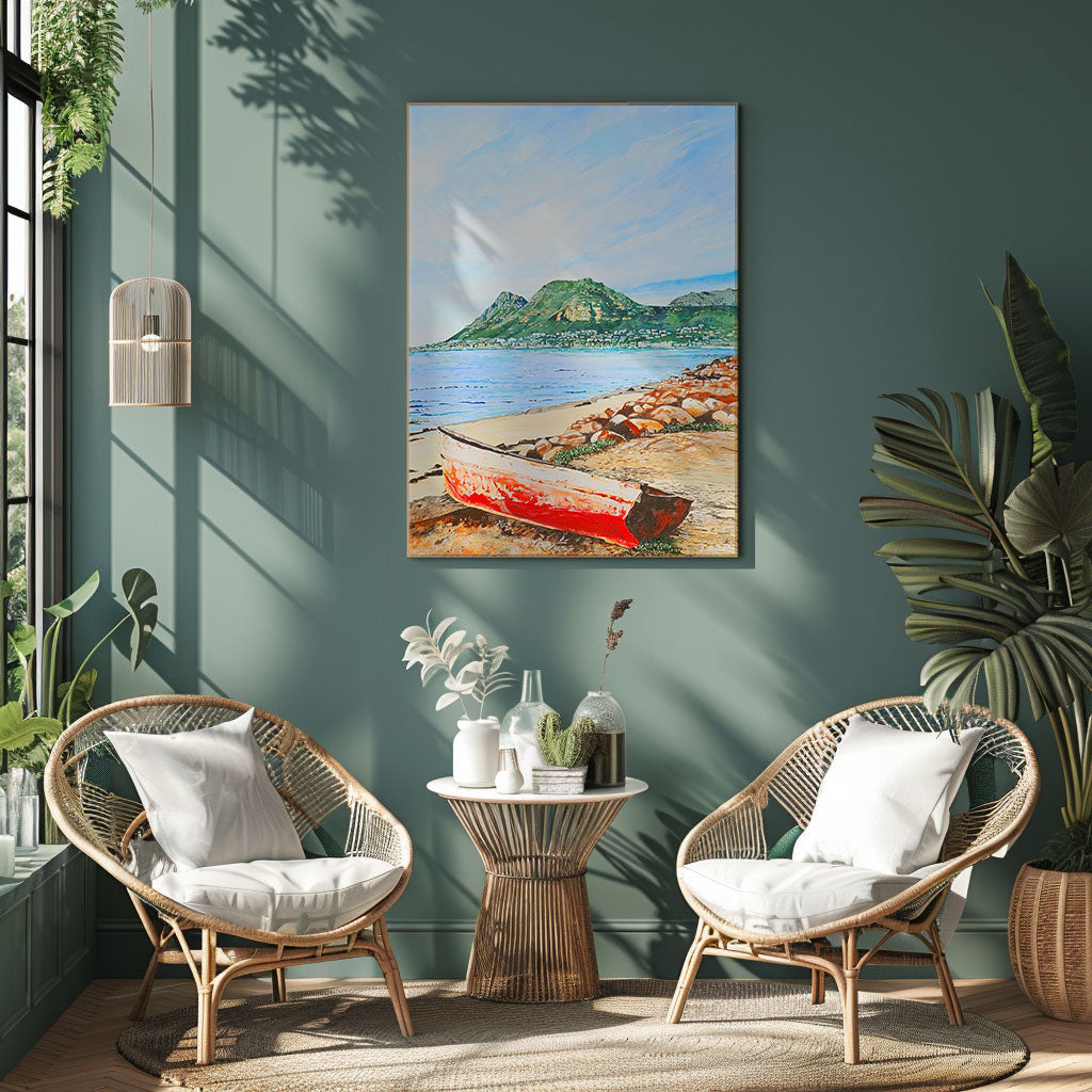 View Of Simons Town - Canvas Print