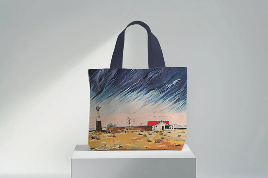 Karoo Sky - Velvet Tote Bag