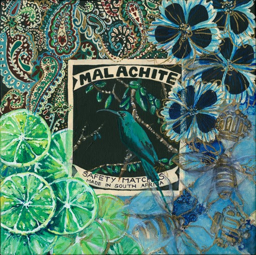 Safety Match Malachite - Card