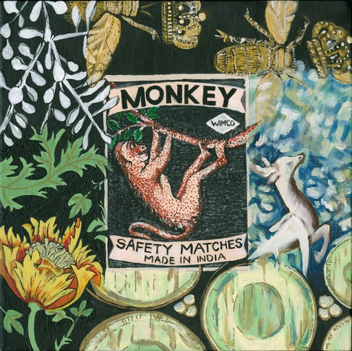 Safety Matches Monkey - Card
