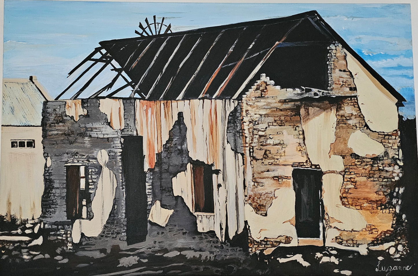 Ruined Karoo - A6 Card